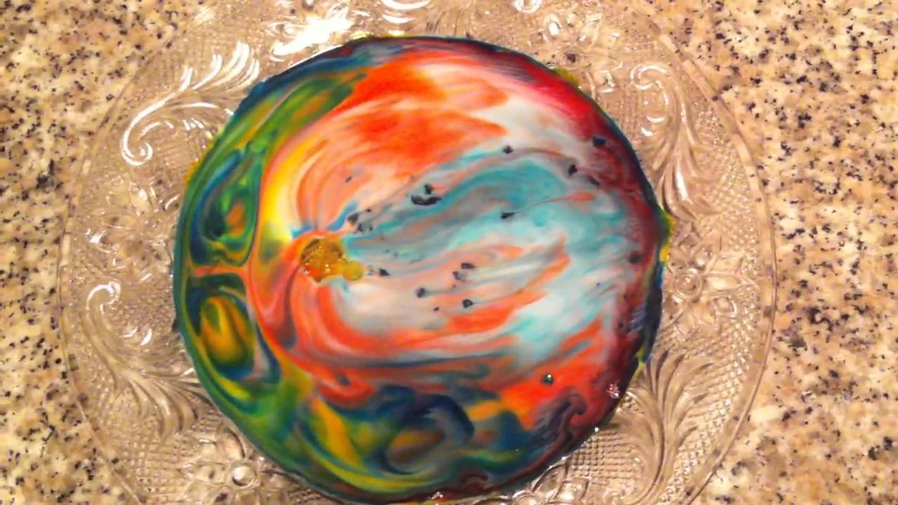 Food Coloring and Milk