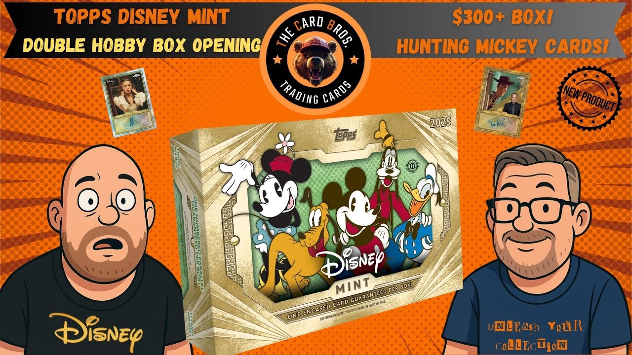 NEW Release - Topps Disney Mint = Double Box Opening - YouTube