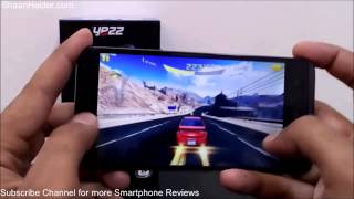 Yezz Andy 5T Gaming Test with Asphalt 8 : Airborne