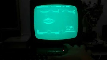 Relentless Game running on real Amstrad CPC 464