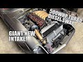 TURBO DIESEL Swapped 240Z - Fabbing a MASSIVE 40psi Intake!