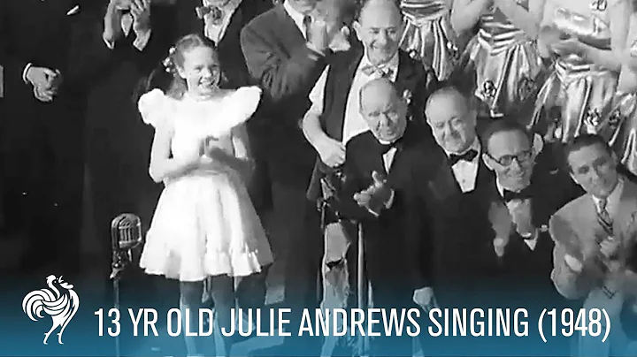 Julie Andrews (Aged 13) Sings for King George VI (...