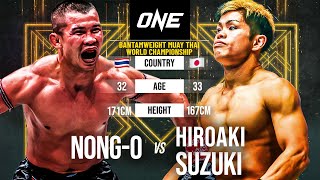 LEGENDARY KICKS 💥 Nong-O Gaiyanghadao vs. Hiroaki Suzuki | Muay Thai Full Fight