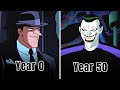 The evolution of the joker the dc animated universe