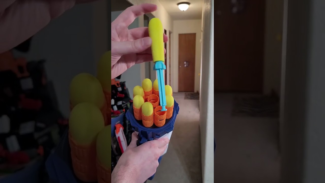 Полуавтоматическая ракетная установка Nerf?