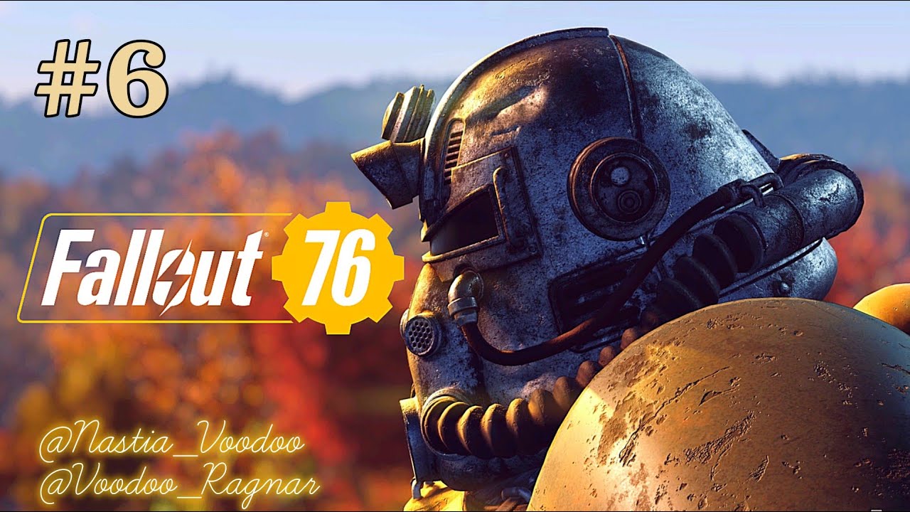 Fallout 76 #6 (Вместе с @Nastia_Voodoo) Прохождение без комментариев ...