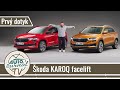 Škoda KAROQ facelift 2022: SUV bestseller od Škody s LED matrix svetlami a vylepšeným interiérom