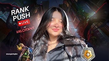 Day 80: RADIANT RUSH! Bronze 3 to Immortal Climb [Valorant Hard Ranked Grind ] #Girl Gamer #valorant