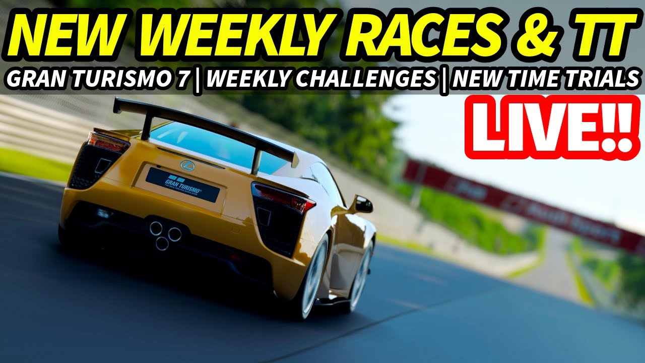 Gran Turismo 7 (PS5) New Weekly Time Trial & Weekly Challenges! YouTube