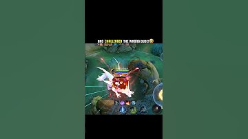 bro messed with wrong guy!☠️#mobilelegends #mlbb #zikzakmlbb