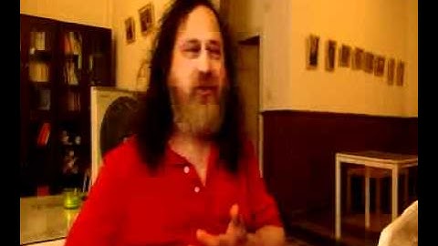 Richard Stallman La Escuela y el  Software libre