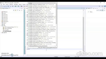 PHP. Funções para manipulação de arrays.