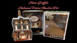 Anna Griffin Autumn House Shadow Box
