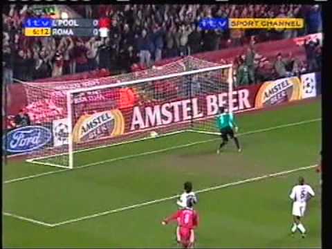 2002 March 19 Liverpool England 2 AS Roma italy 0 Champions League