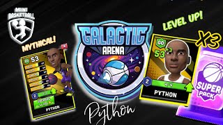 Mini BasketBall - Galactic Arena! Mythical Python x3 In a Super Pack! Level Up!