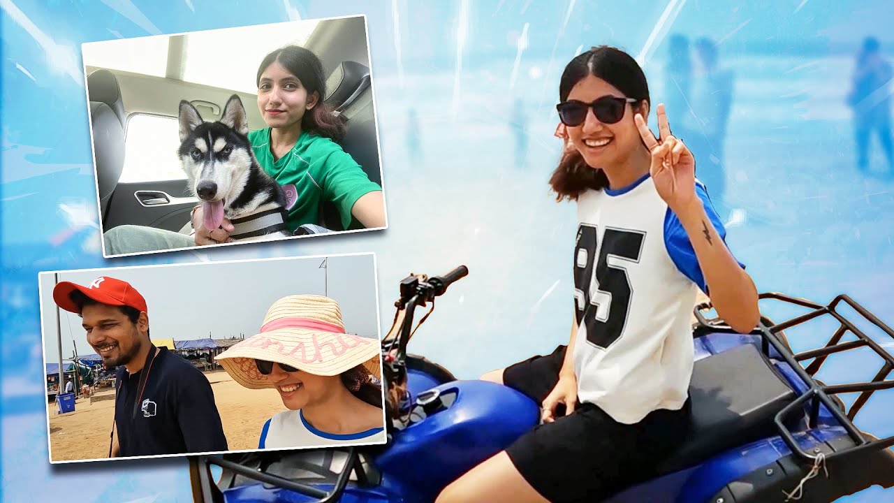 Riding a sand bike for the first time! BBSR vlog Part 2!