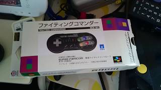 ホリ ファイティングコマンダー WiiUで使ってみた　ミニスーファミ用