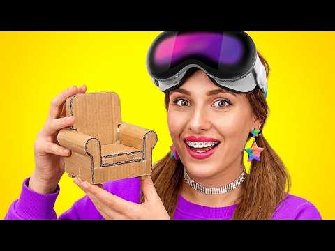 TRENDY GADGETS || Fun and Easy DIY Cardboard Crafts by 123GO!