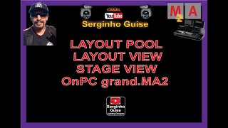 grandMA2 Beginner Video Tutorial 5 - LAYOUT POOL, LAYOUT VIEW and STAGE VIEW.
