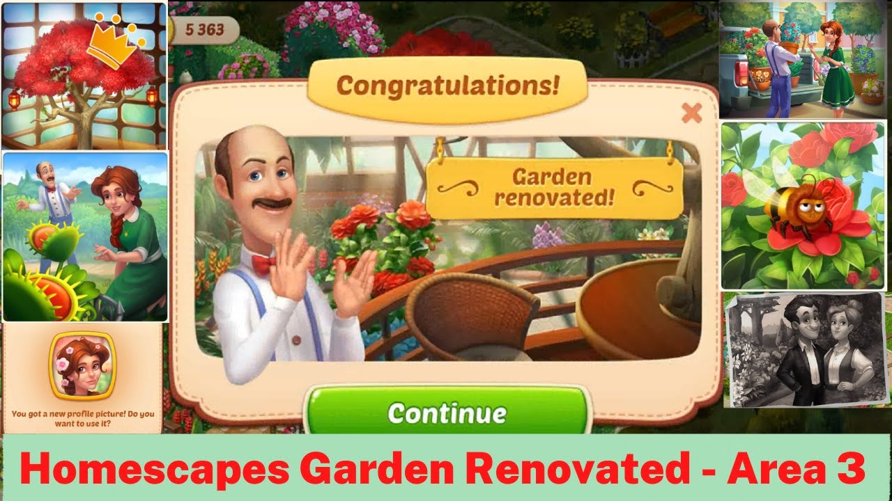 Homescapes Garden Renovated - Area 3