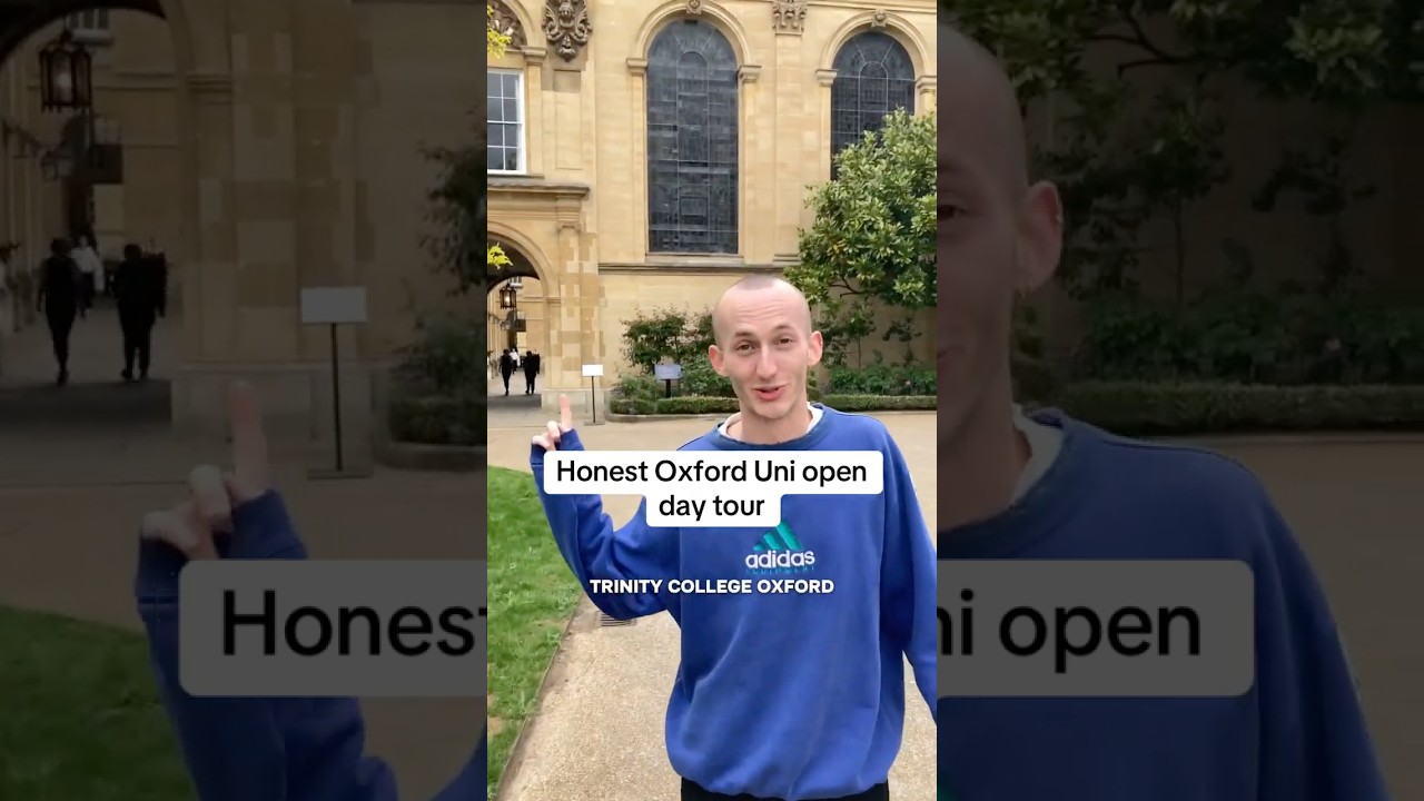 Honest Oxford University open day tour 