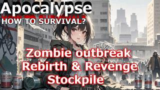 Apocalypse,win a 50 million lottery but were pushed toward the zombies by BF  And Then I Reborn