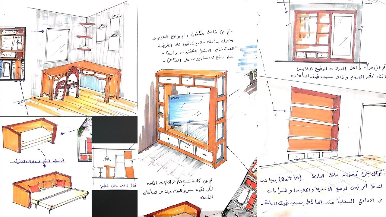 نموذج الامتحان النهائى أسس التصميم الداخلى الفرقة الرابعة 2021, مع عرض نموذج إجابة, د/كمال الجبلاوى