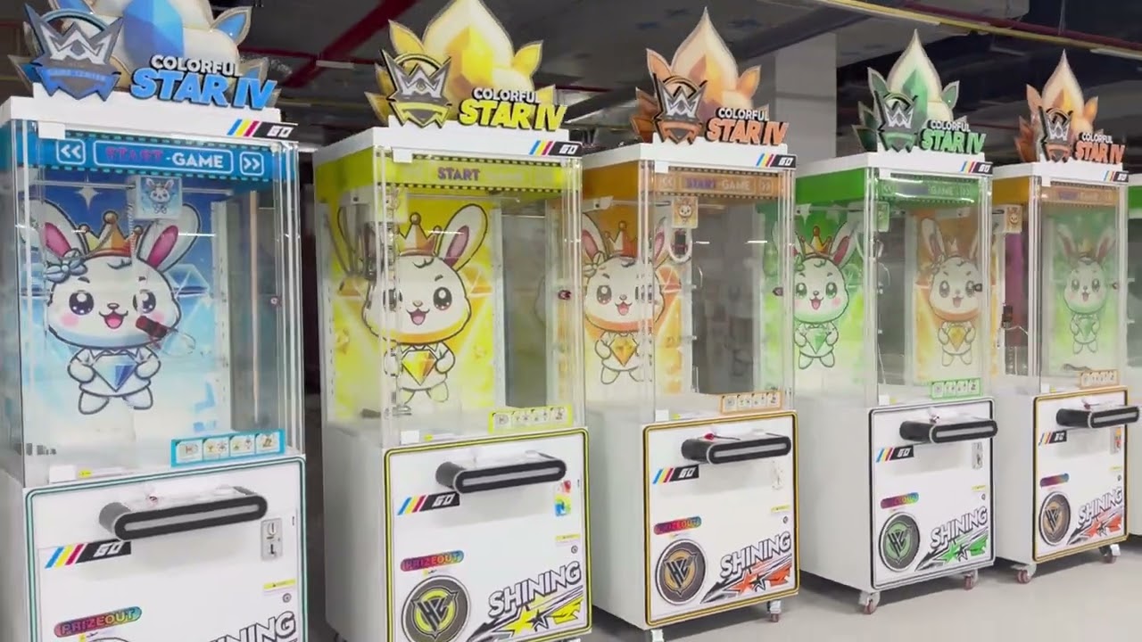 Kiếm Bộn Tiền Từ Khu Vui Chơi Trẻ Em: Lợi Nhuận Cao Nhờ Sản Phẩm Máy Gắp Gấu Giải Trí Rực Rỡ Màu Sắc