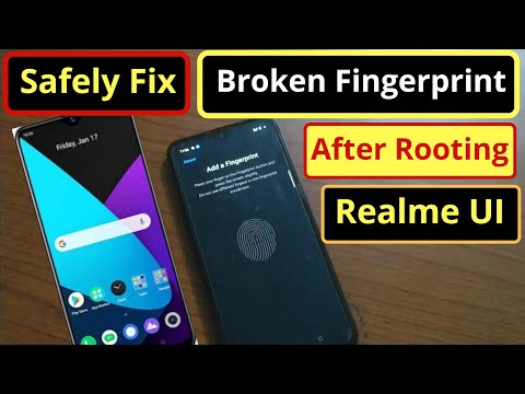 Fix Realme UI Broken Fingerprint After Rooting Realme X2