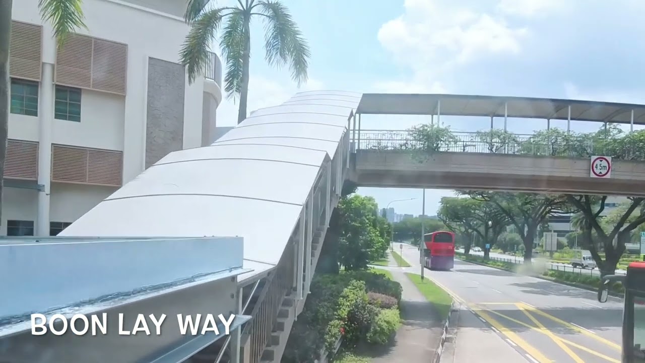 Bus ride from Jurong East to Singapore Institute of Management, Clementi Rd | Bus service 52