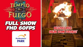 Templo del Fuego at PortAventura Park | POV OnRide - Full HD 2024 | Show Ride
