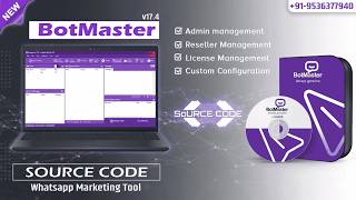 Botmaster Panel Configuration & Backend Source Code  | Botmaster source with full explanation