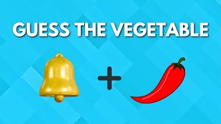 Can You Decode The Vegetable by Emoji, Letter, and Number? Emoji Puzzle Game | Test Your Skills! screenshot 1
