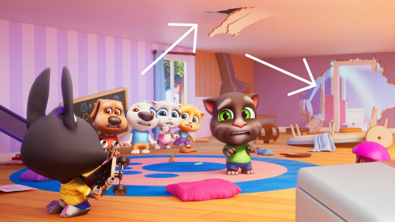 NEW EPISODE! A Spooky New Friend (S121 Episode 121)Talking Tom Shorts ...