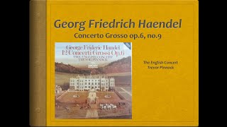 Haendel, Concerto Grosso op.6, no.9 - Video Score - Pinnock