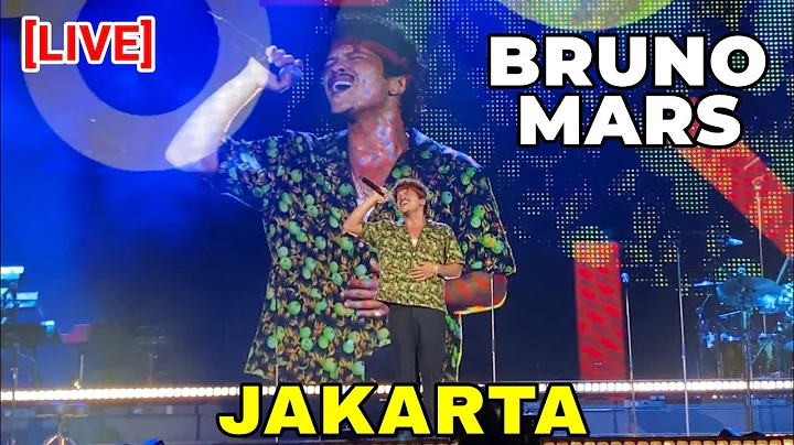 [LIVE] HD Front of Stage FULL KONSER BRUNO MARS JAKARTA INDONESIA 2024