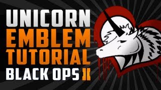 Black Ops 2 Unicorn Emblem Tutorial