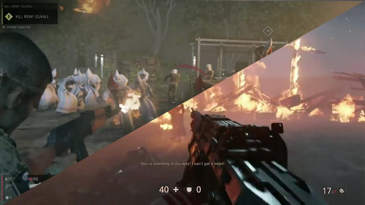 Killing the KKK Comparison   Wolfenstein VS Mafia 3