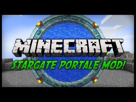 Minecraft: Mody 1.4.7 - STARGATE PORTALE!!