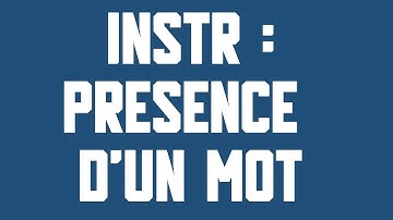 VBA Tester si un mot apparait dans une liste avec instr