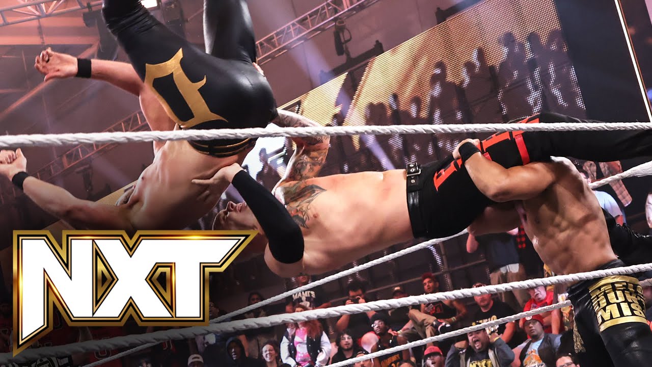 FULL MATCH  Hayes vs Corbin vs Dijak   Triple Threat No 1 Contenders Match NXT Oct 17 2023