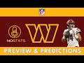 Washington Commanders 2024 Season Preview & Win Total Prediction 🏈
