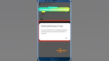 #vle #pm_kisan_duplicate_registration #shorts #pm kisan new update today