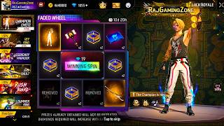 The Champions Emote Faded Wheel | Winning Spin Faded Wheel | Free Fire New Event Today  screenshot 2