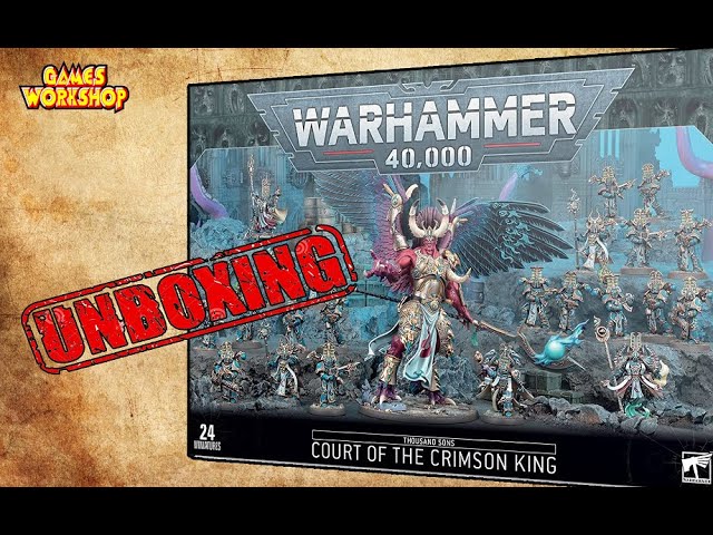 Warhammer 40k / Thousand Sons / The court of the Crimson King