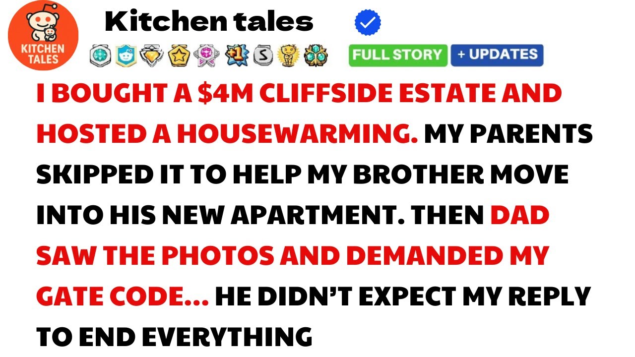 I Bought a $4M Cliffside Estate and Threw a Housewarming. But Dad Saw the Photos and Demanded ...