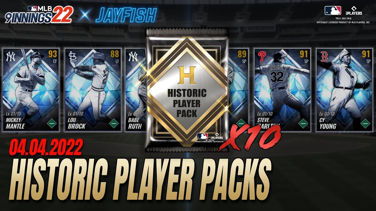 MLB 9 Innings | Historic Player Pack Openings | Live Stream