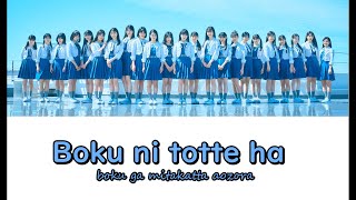 boku ni totte wa [JPN/ENG/ROMAJI]