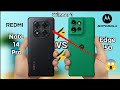 Redmi Note 14 Pro 🔥 vs Motorola Edge 50 ⚡ Kaun Hai King? ₹21,999 Camera, Battery &amp; Performance Test!