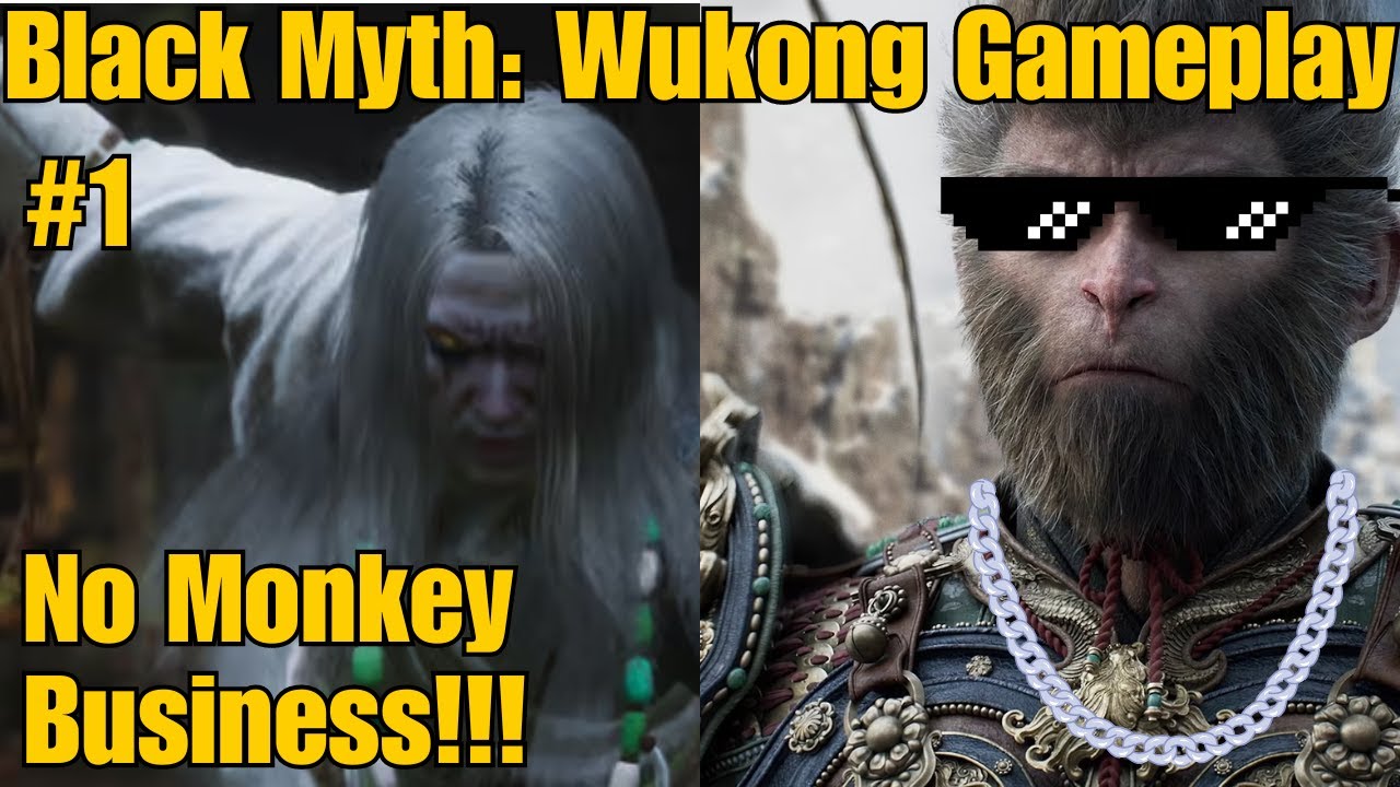 Black Myth Wukong - Part 1: First Playthrough | No Monkey Business